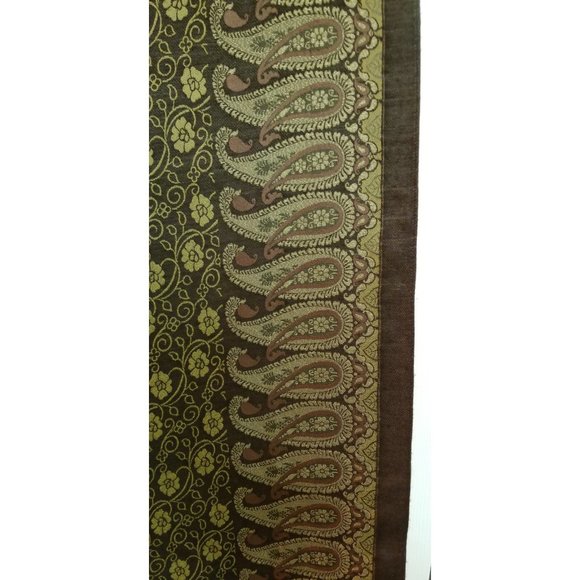 🔻REDUCED❣ ✅#82 NW/O T Brown paisley wrap Alexander McQueen - Picture 9 of 11